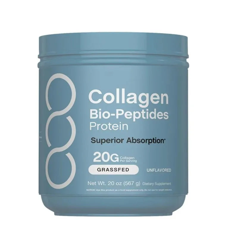 Collagen Bio Peptides Protein Powder 20g Collagen 18g Protein Per Serving Supports Skin Hair Nails Joint Wellness Unflavored
